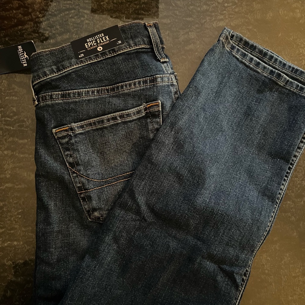 Hollister Classic Straight Blue Jeans